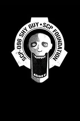 SCP-096 Shy Guy SCP Foundation 6"x9" Lined Notebook / Journal poster