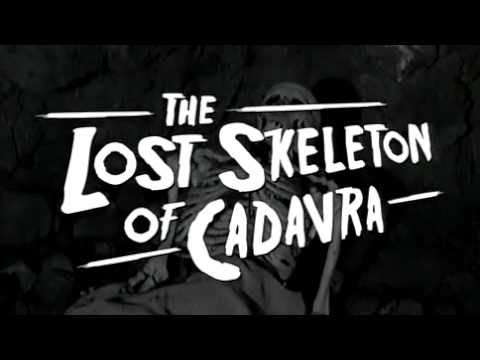 Poster for The Lost Skeleton of Cadavra