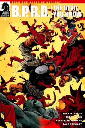 B.P.R.D.: The Devil You Know #9 poster