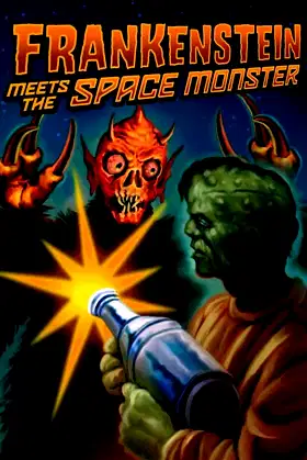 Frankenstein Meets the Space Monster poster