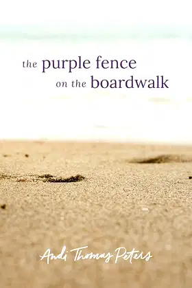 The Purple Fence on the Boardwalk poster