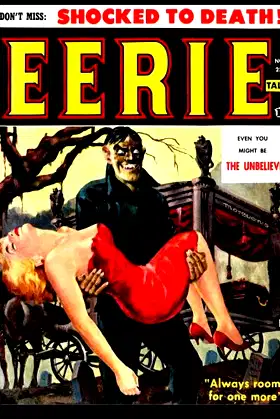 Eerie Tales #1 (B&W): Golden Age Horror-Suspense Comic 1959 poster