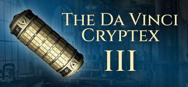 The Da Vinci Cryptex 3 capsule