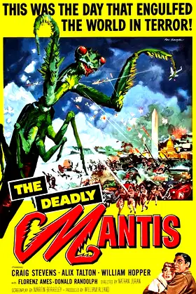 The Deadly Mantis poster