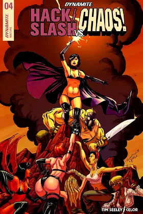 Hack/Slash vs. Chaos #4 poster