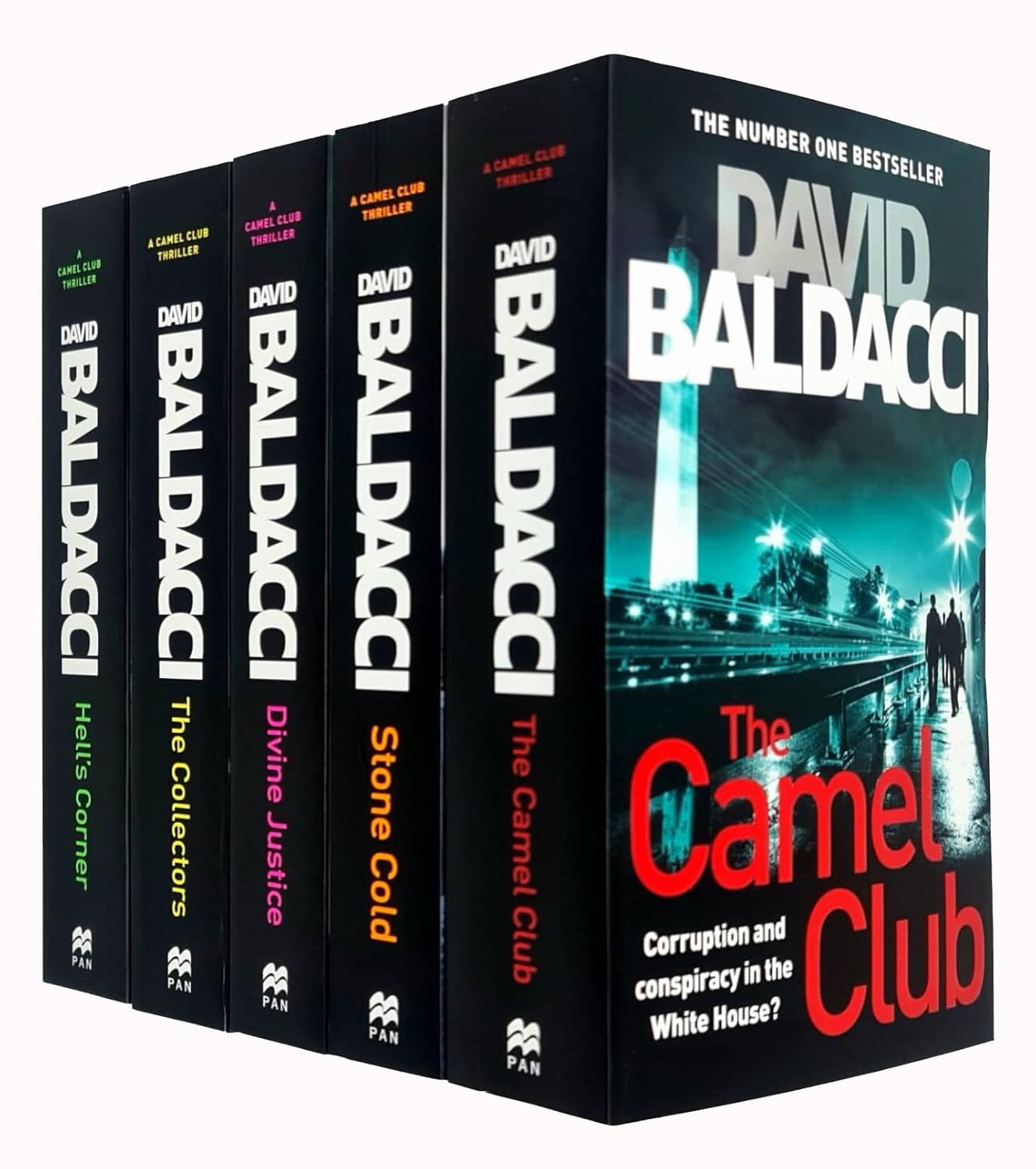 David Baldacci A Camel Club Thriller Collection 5 Books Set poster
