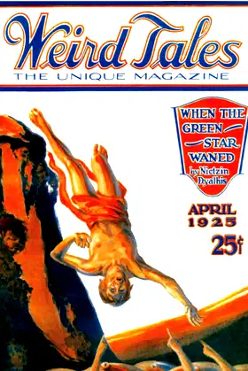 Weird Tales, April 1925 poster
