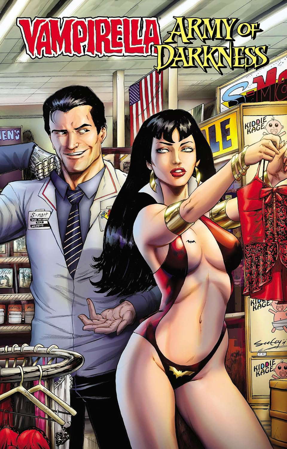 Vampirella / Army of Darkness poster
