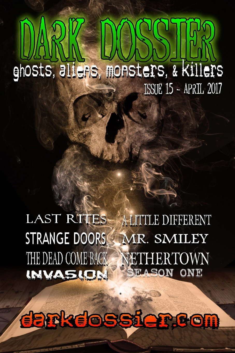 Dark Dossier #15: The Magazine of Ghosts, Aliens, Monsters, & Killers! poster
