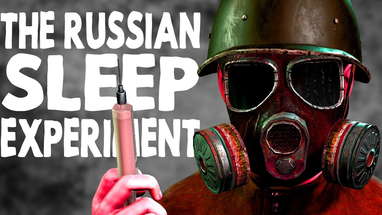 The Russian Sleep Experiment Official Short Film | found footage horror poster