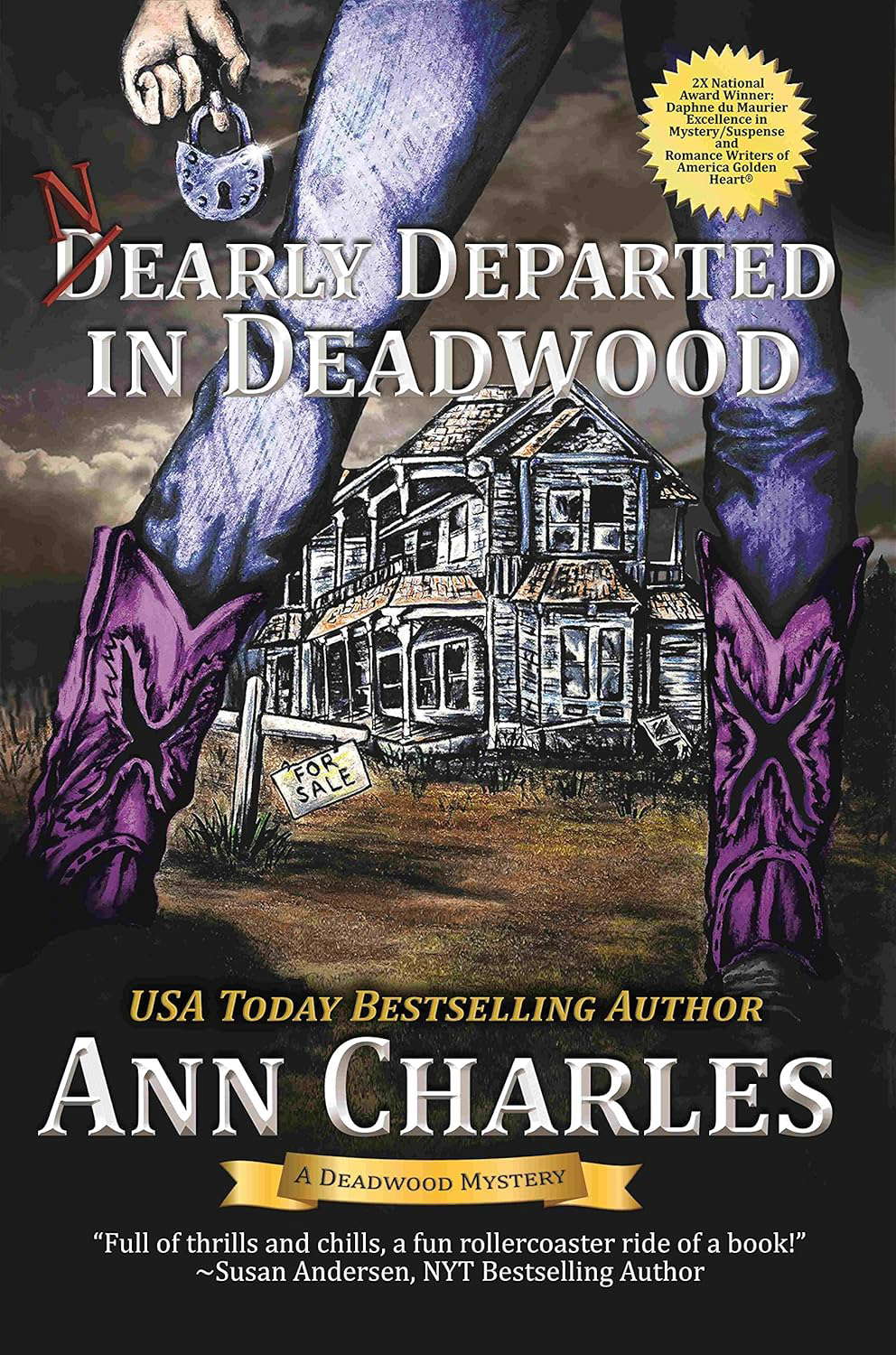 Nearly Departed in Deadwood (Deadwood Humorous Mystery Book 1) poster