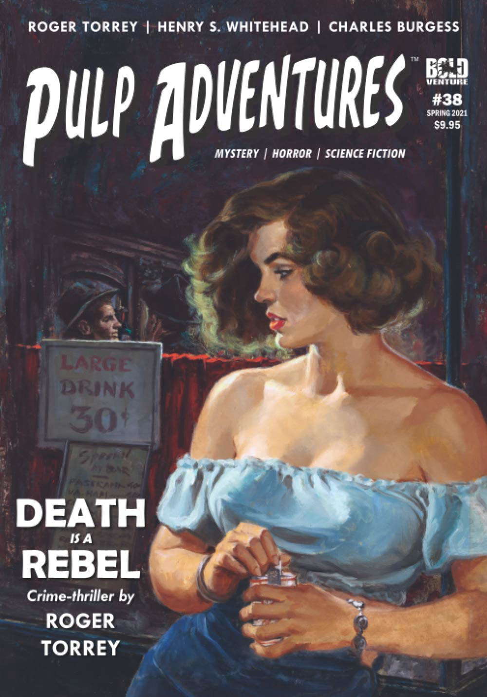 Pulp Adventures #38: Death is a Rebel poster