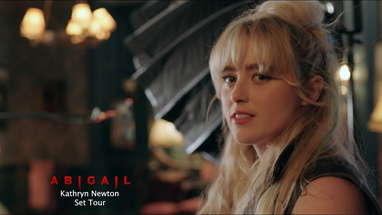 Take a BTS Tour of the Abigail set with Kathryn Newton poster