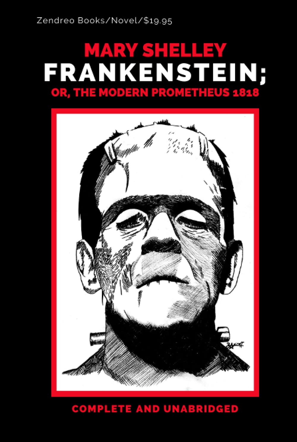 Frankenstein; or, the Modern Prometheus 1818 poster