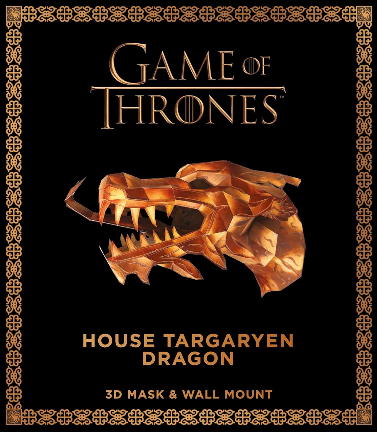 Game of Thrones Mask: House Targaryen Dragon (3D Mask & Wall Mount) poster