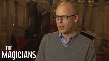 THE MAGICIANS | Brakebills Backstage: Lev Grossman on Set | SYFY poster