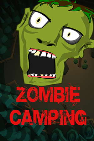 Zombie camping poster