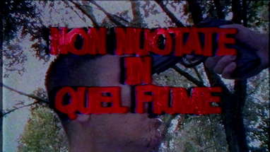 TRAILER UFFICIALE di NON NUOTATE IN QUEL FIUME poster