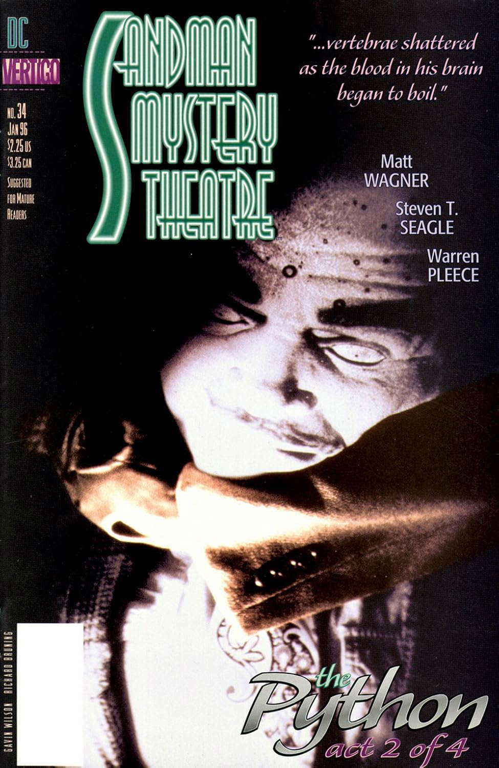 Sandman Mystery Theatre (1993-1999) #34 poster