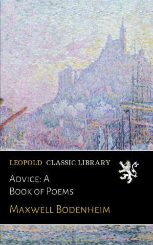Advice: A Book of Poems poster