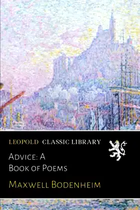 Advice: A Book of Poems poster
