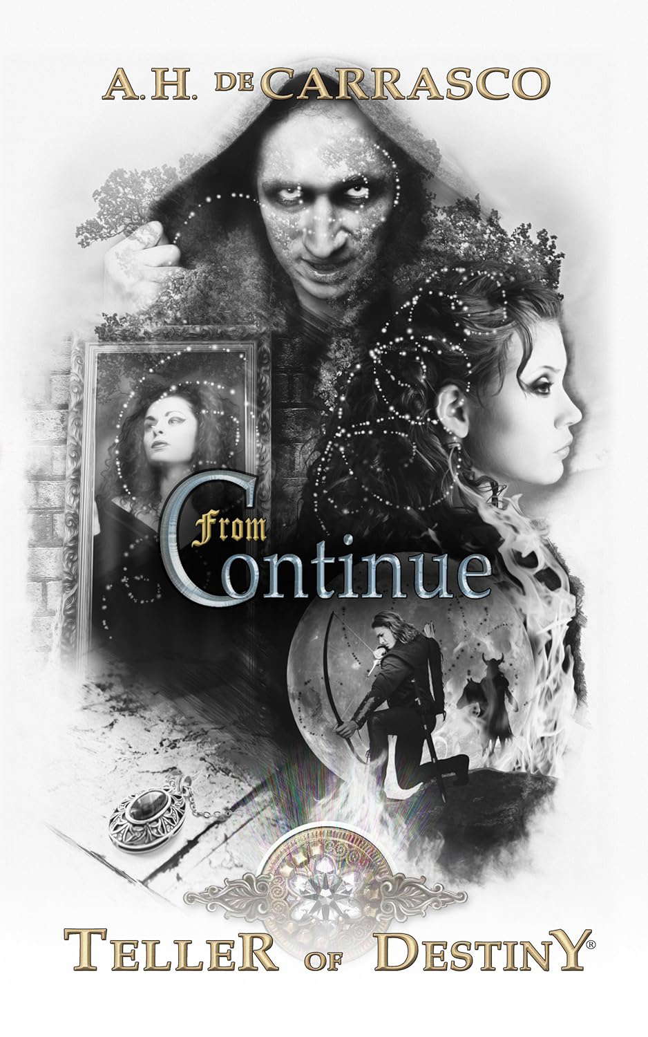 From Continue: Black & White Graegan Edition (Teller of Destiny Book 1) poster