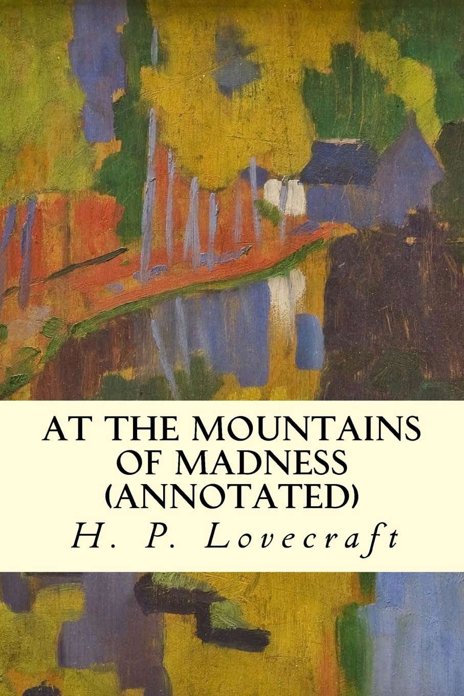 At the Mountains of Madness (annotated) poster