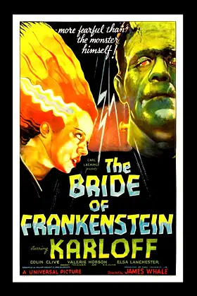 The Bride of Frankenstein poster