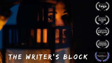 "The Writer's Block" Award Winning Horror Short Film poster