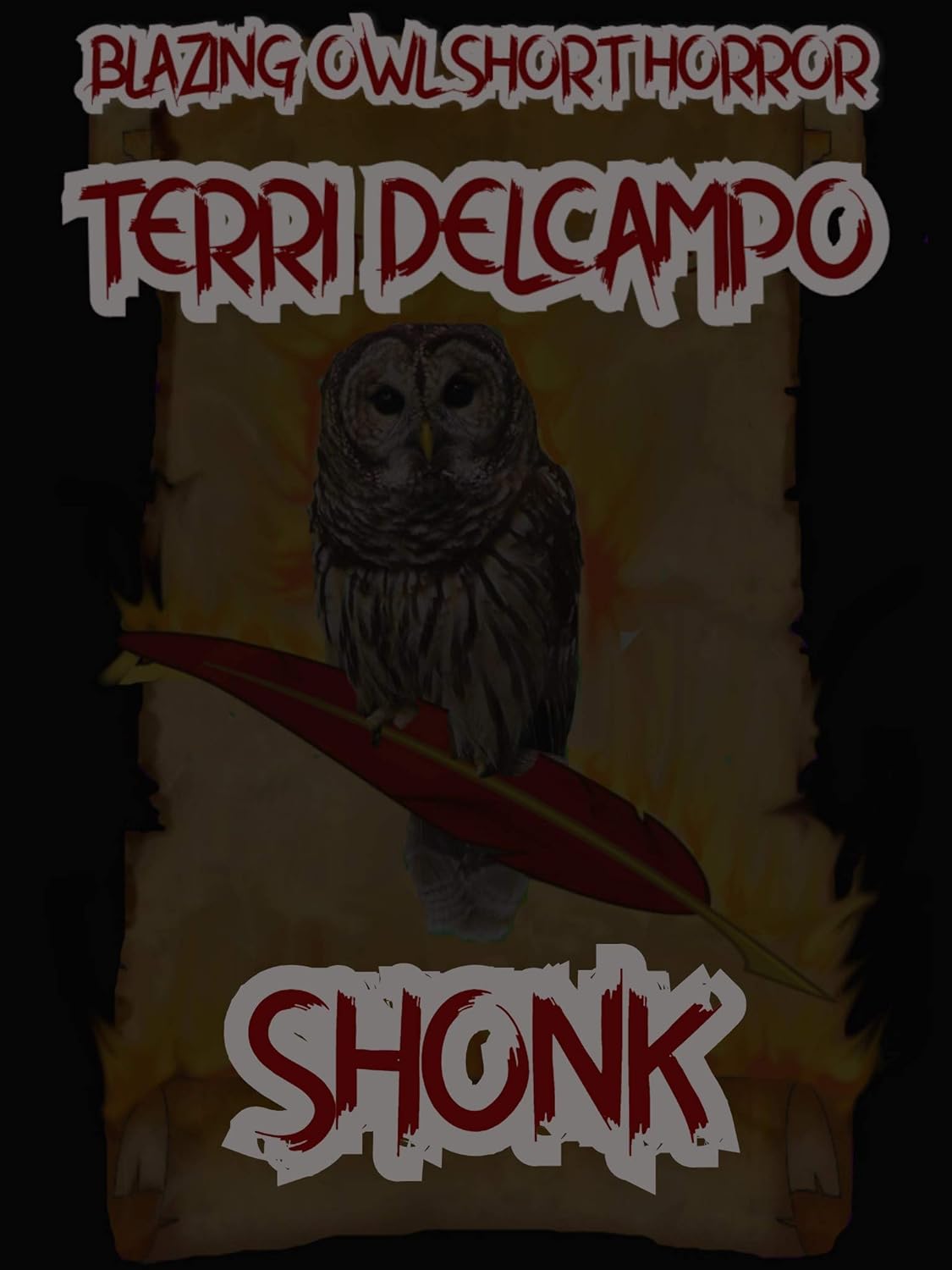 Blazing Owl Short Horror - Shonk poster