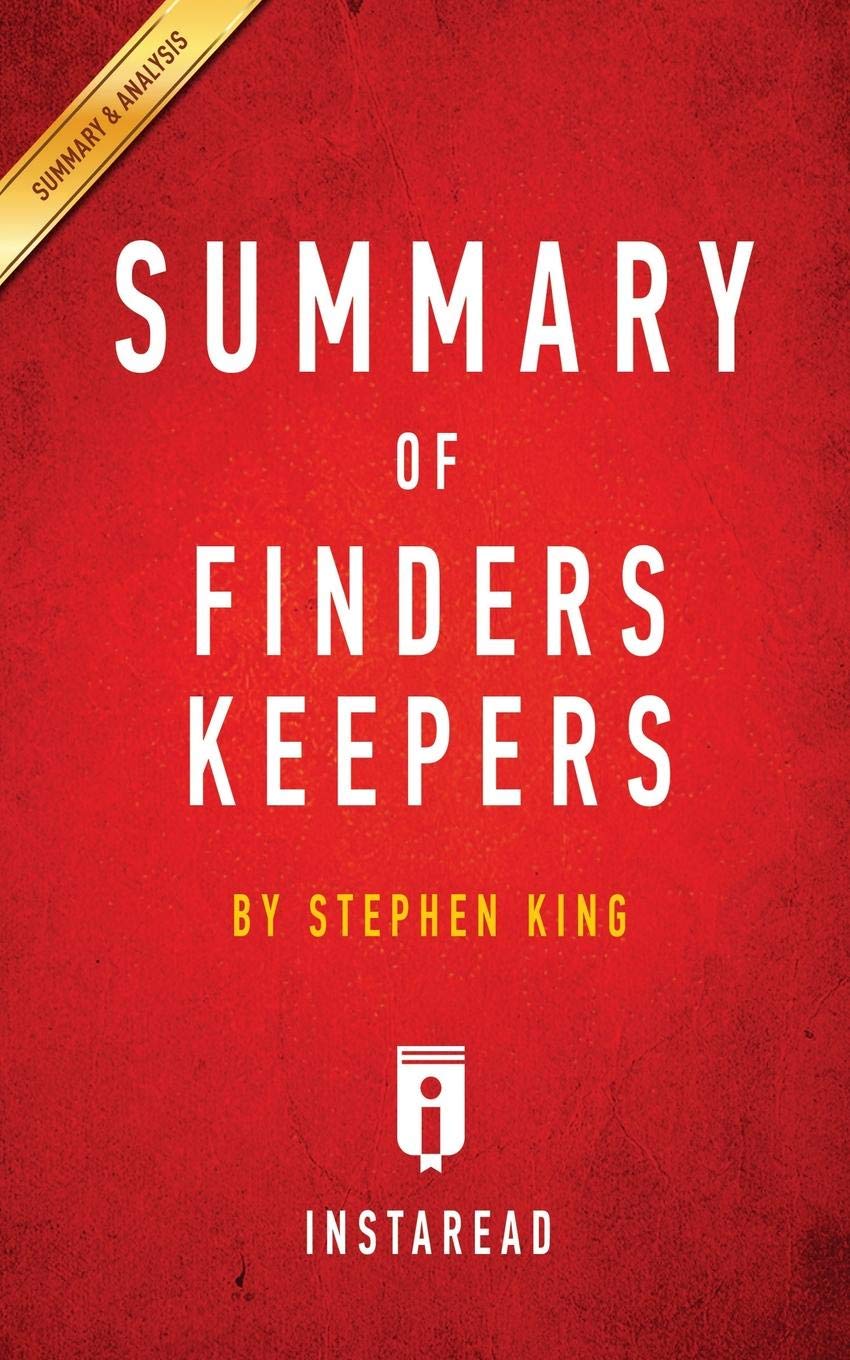 Summary of Finders Keepers: by Stephen King Includes Analysis poster