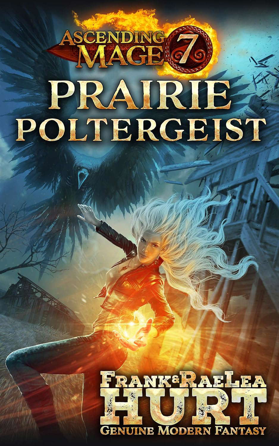 Ascending Mage 7 Prairie Poltergeist: A Modern Fantasy Thriller poster