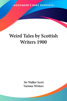 Weird Tales by Scottish Writers 1900 poster