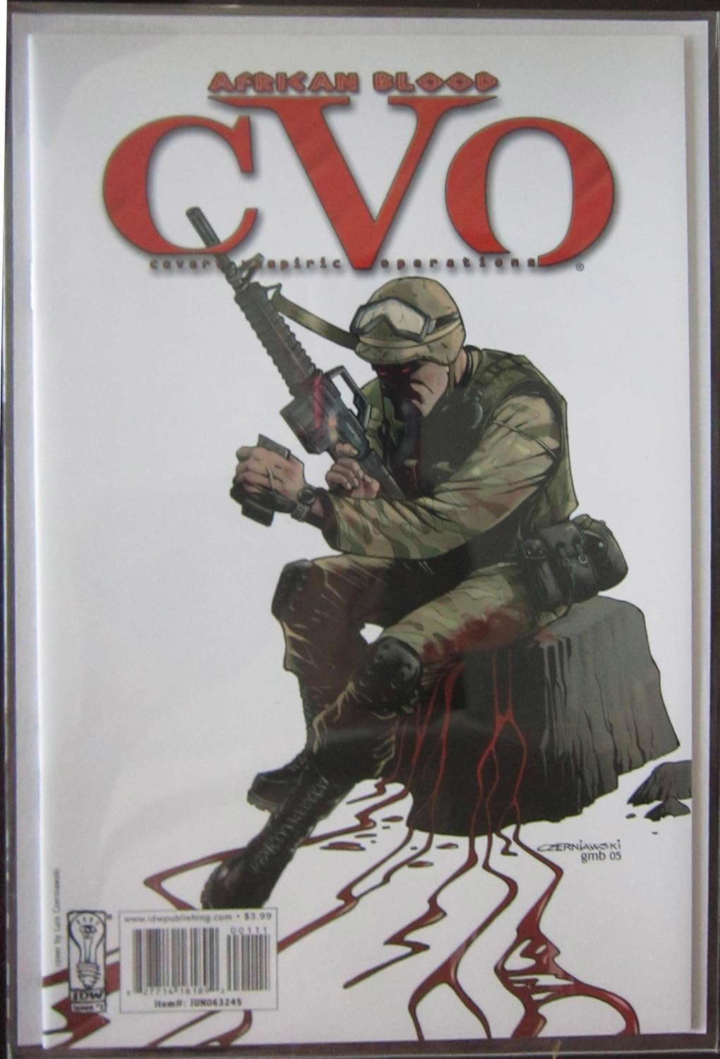 CVO: Covert Vampiric Operations African Blood Issue 1 (CVO) by El Torres poster