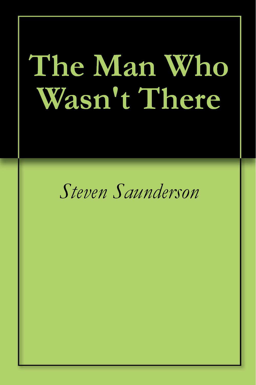 The Man Who Wasn't There poster