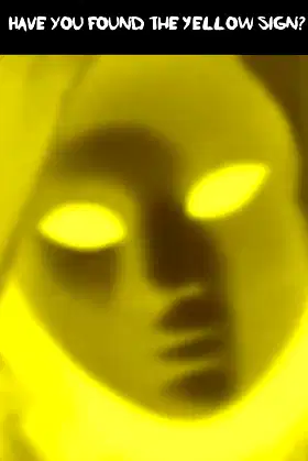The King In Yellow poster