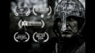 PRAY - winner award medieval occult short film poster
