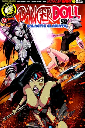 Danger Doll Squad: Galactic Gladiators #3 poster