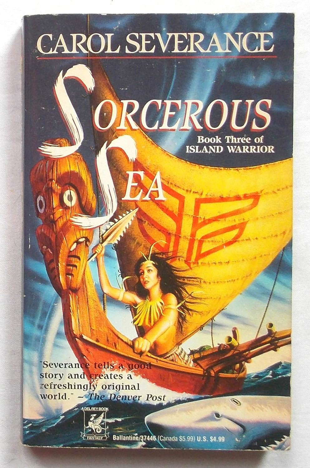 Sorcerous Sea (Island Warrior) poster
