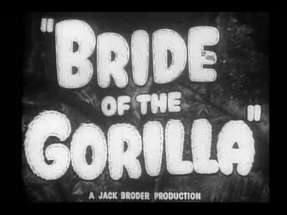 Trailer - Bride Of The Gorilla (1951) poster