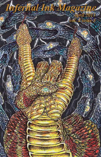 Infernal Ink Magazine (vol. 2 issue 1 for April 2013) poster
