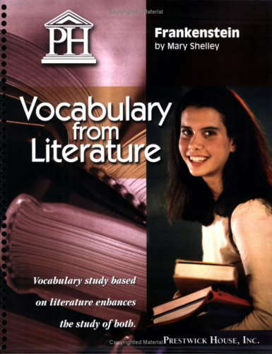 Frankenstein - Vocabulary from Literature poster