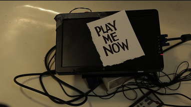 BLOOD PUNCH -- The First Trailer -- "PLAY ME..." poster