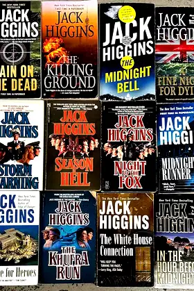 Jack Higgins Military Thriller Collection 18 Book Set poster