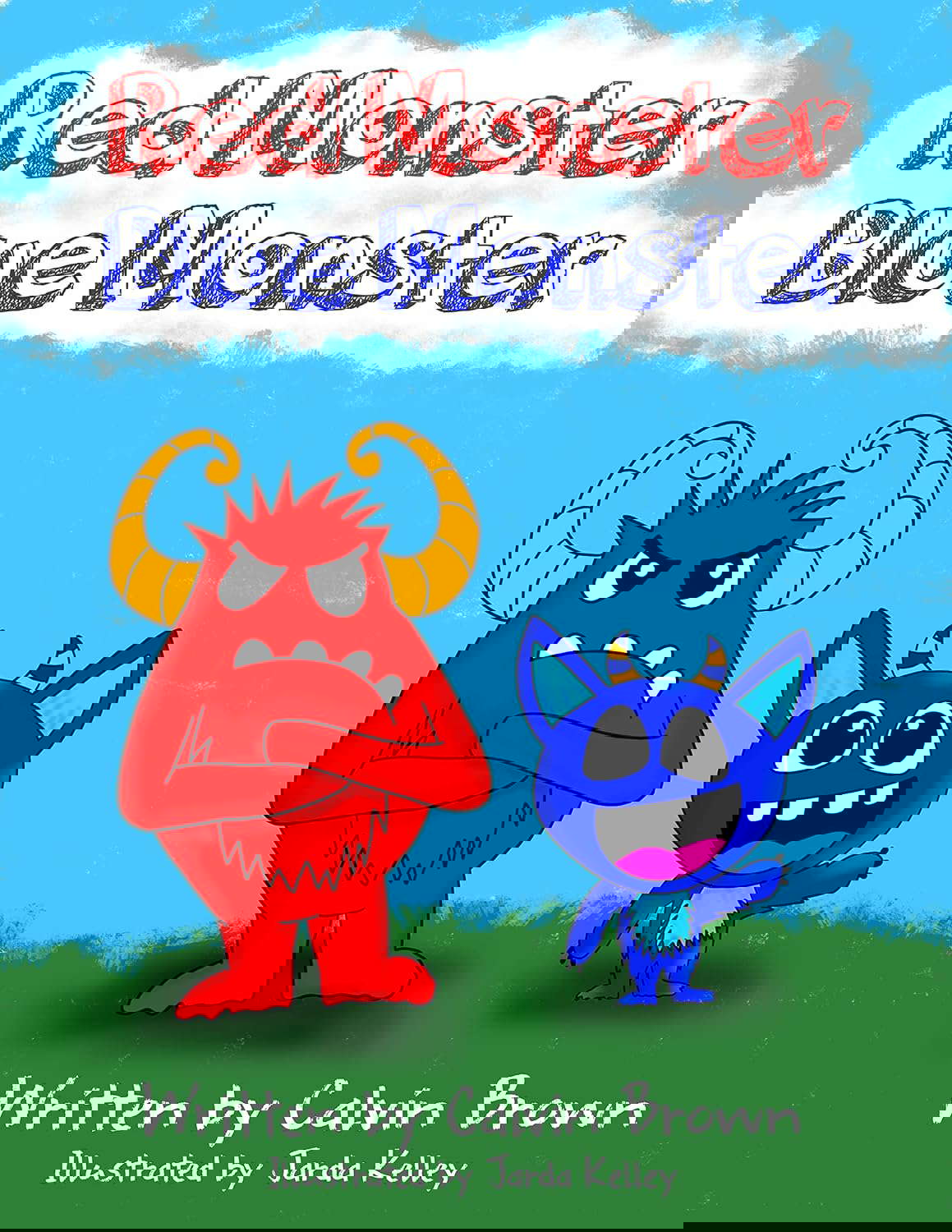 Red Monster Blue Monster (Red Monster Blue Monster Series Book 1) poster