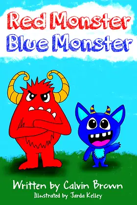 Red Monster Blue Monster (Red Monster Blue Monster Series Book 1) poster