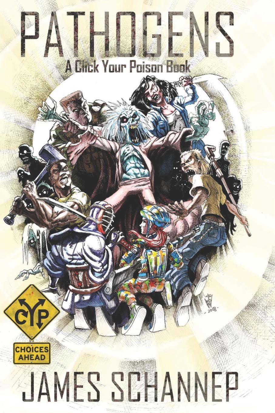 Pathogens: An Interactive Zombie Survival Gamebook (Click Your Poison) poster