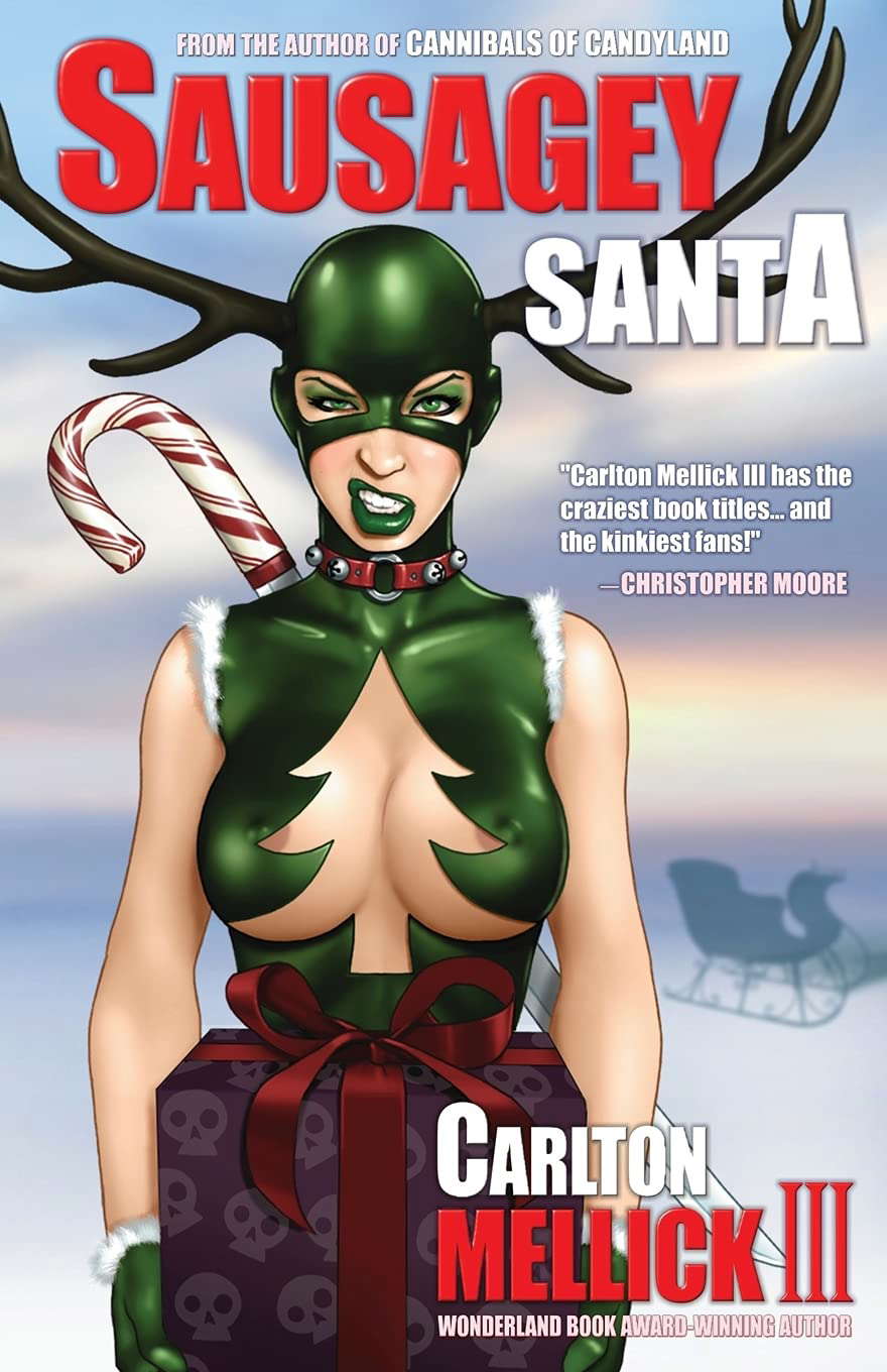 Sausagey Santa poster