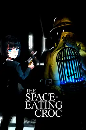 The Space-Eating Croc poster