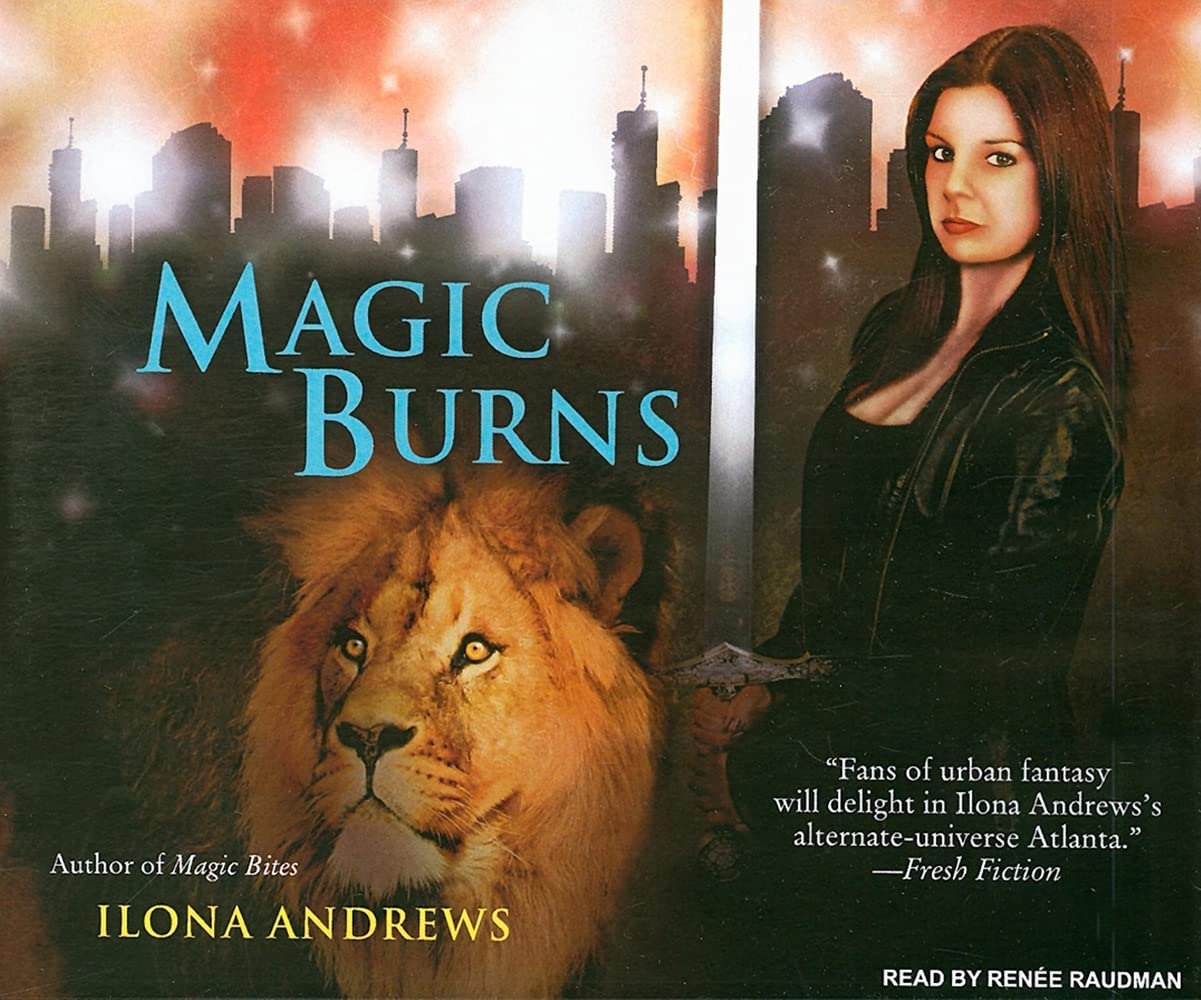 Magic Burns (Kate Daniels, Book 2) poster